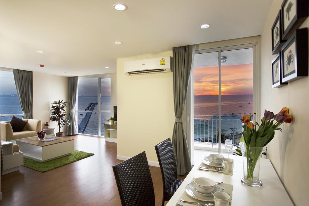 Bbg Seaside Luxurious Service Apartment Bangsaen Kamer foto